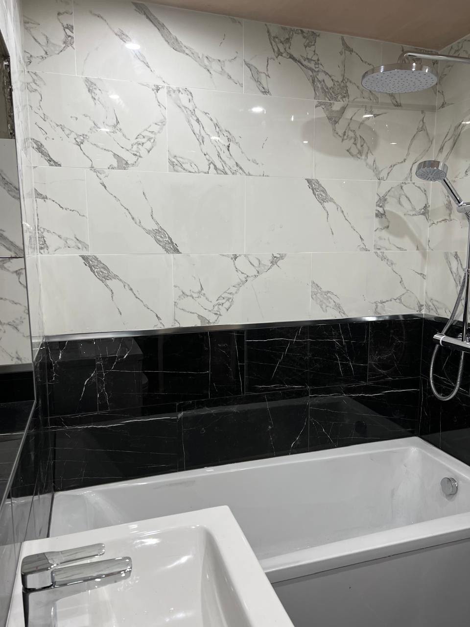 Tiling and fixtures